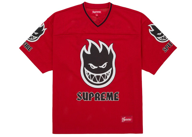 Supreme Spitfire Football Jersey Red