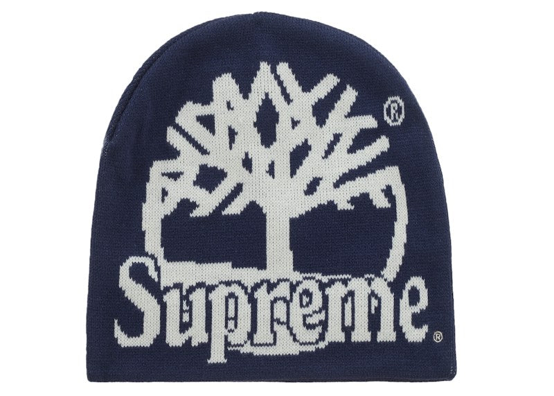 Supreme Timberland Beanie (FW26) Navy