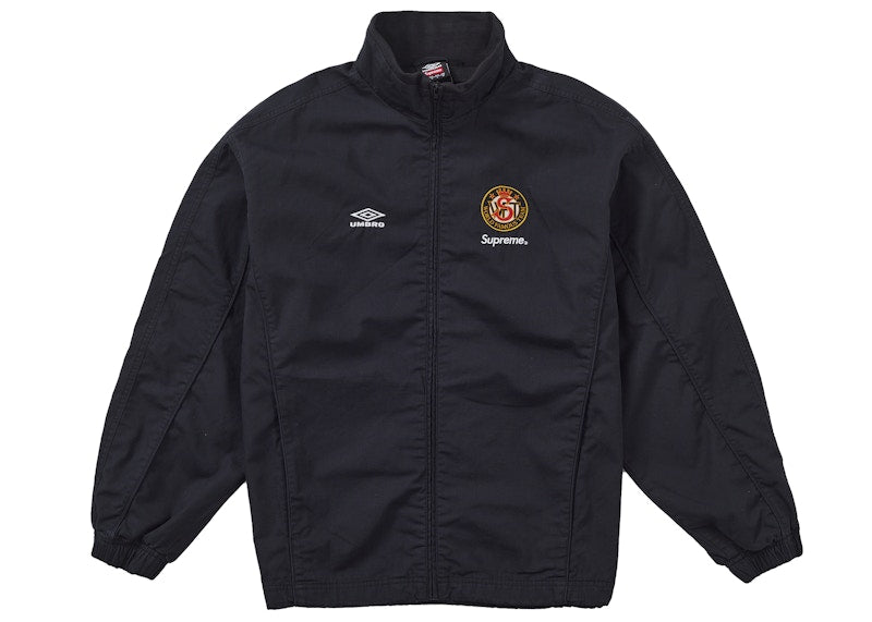 Supreme Umbro Cotton Ripstop Track Jacket (SS26) Black
