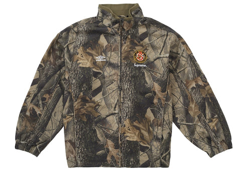 Supreme Umbro Cotton Ripstop Track Jacket (SS26) Realtree Hardwoods Camo