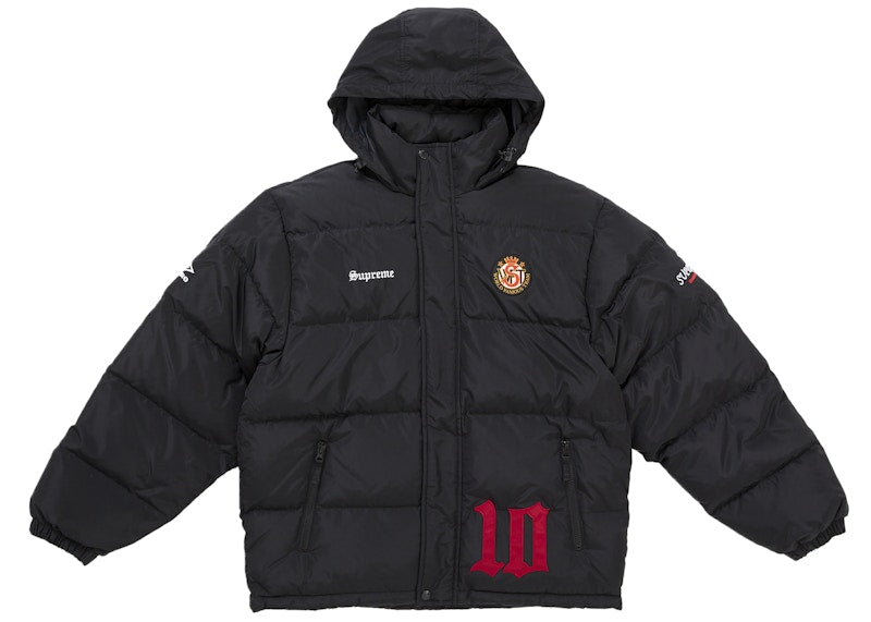 Supreme Umbro Down Puffer Jacket Black - Primary Image