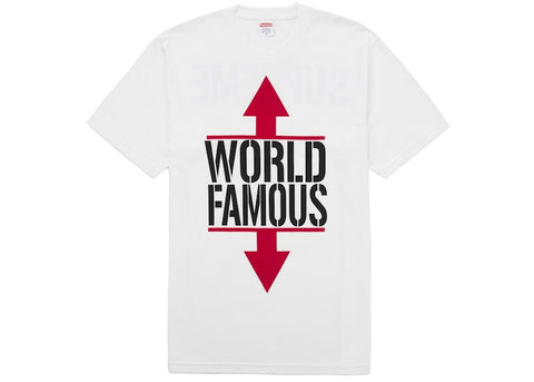 Supreme World Famous Tee White