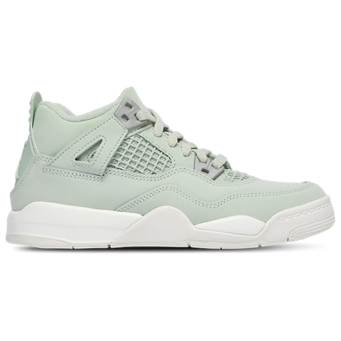 Jordan 4 Retro Seafoam Sail (Preschool)