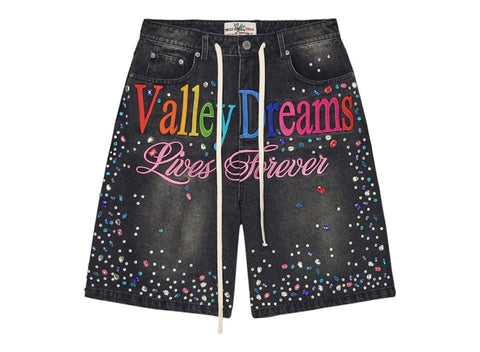 Vale Forever Ice Cream Jorts Black