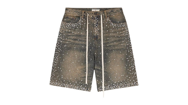 Vale Forever Rainstorm Mid Jorts Mid Wash
