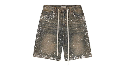 Vale Forever Rainstorm Mid Jorts Mid Wash