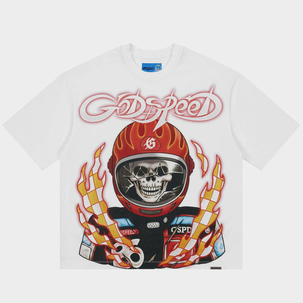 Godspeed Road Rage T-shirt NG White