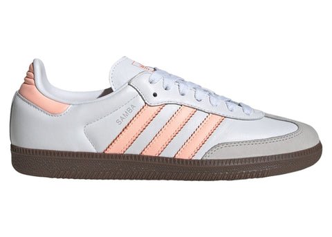 adidas Samba OG Cloud White Clear Orange Semi Coral (Women's)