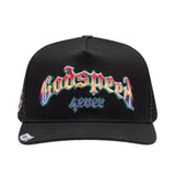 Godspeed GS Forever Gradient Trucker Hat Black/Hawaiian