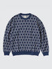 KAWS x Uniqlo Warhol Graphic Sweatshirt Navy Men's