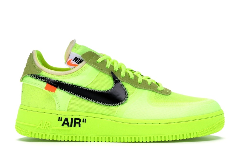 Nike Air Force 1 Low Off-White Volt - Primary Image