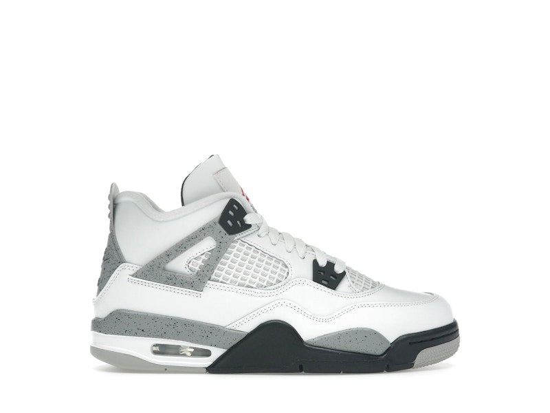 Jordan 4 Retro White Cement (2025) (GS) - Primary Image