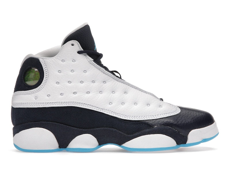Jordan 13 Retro White Obsidian Powder Blue (GS) - Primary Image