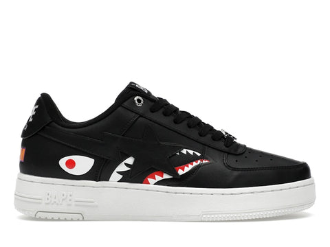 A Bathing Ape Bape Sta Low Shark Pack Black